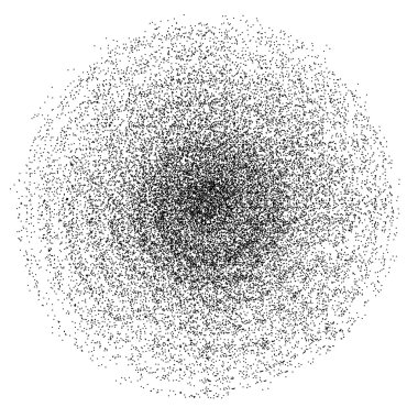 Beyaz bir arka plan üzerinde evren