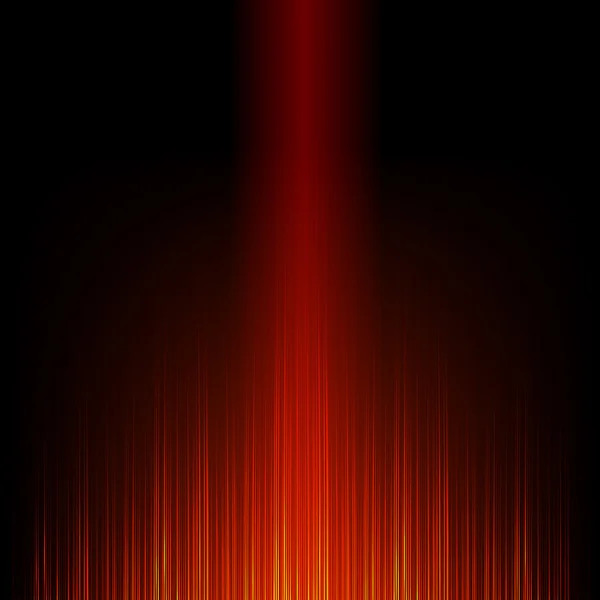 Abstract rood gloeiende — Stockvector