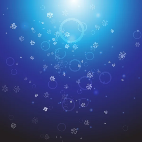 Christmas dark blue background — Stock Vector