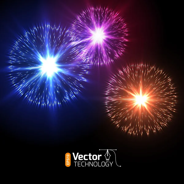 arka plan parlayan soyut