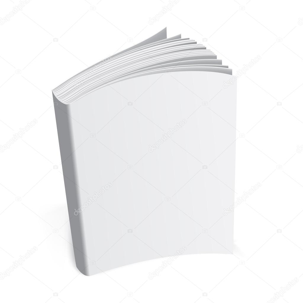 Blank book templatebook