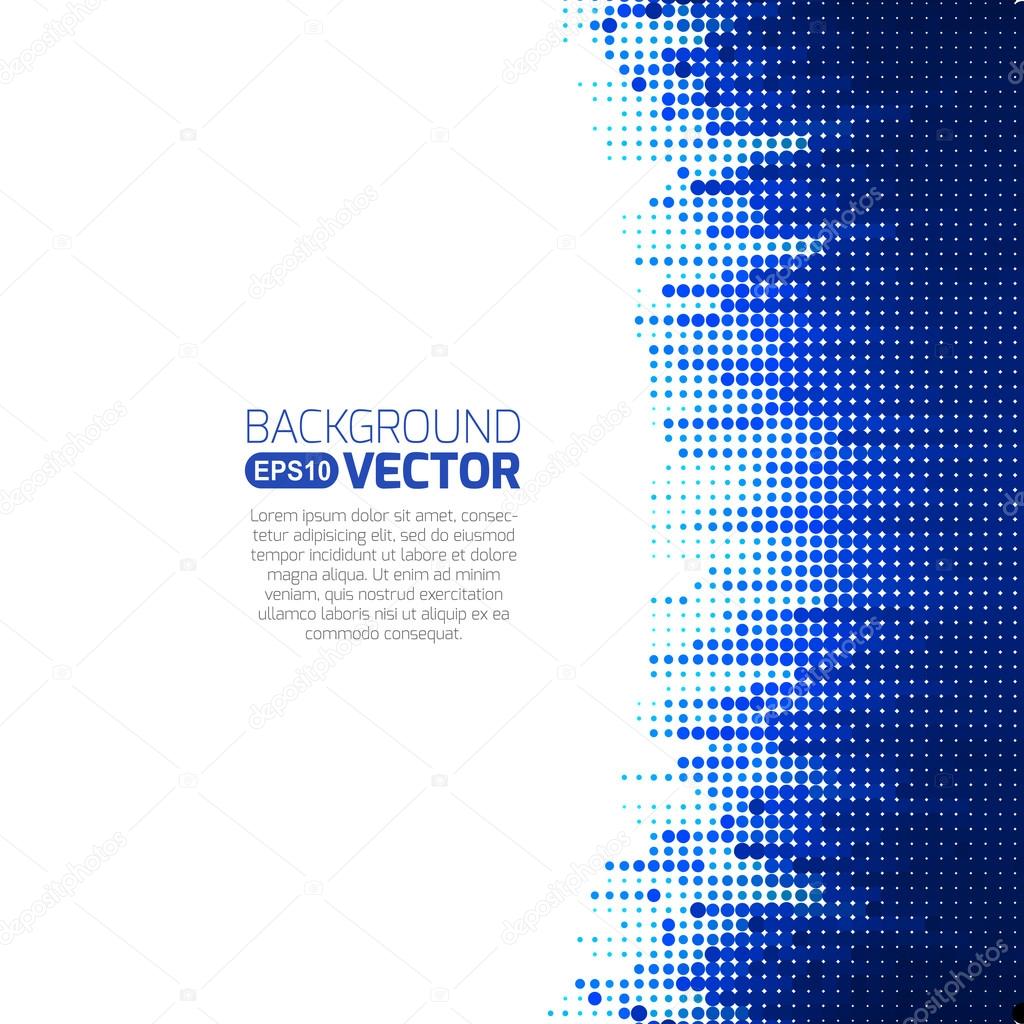 White and blue tech background, Stock Vector Image by ©anigoweb #90138168