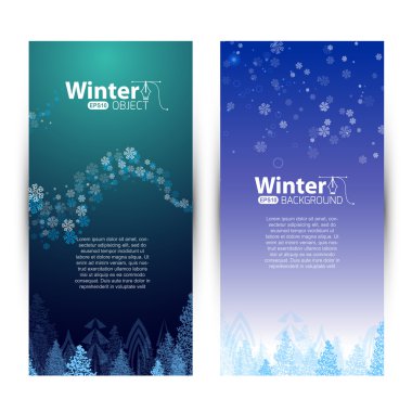 Noel kartları iki şablonları