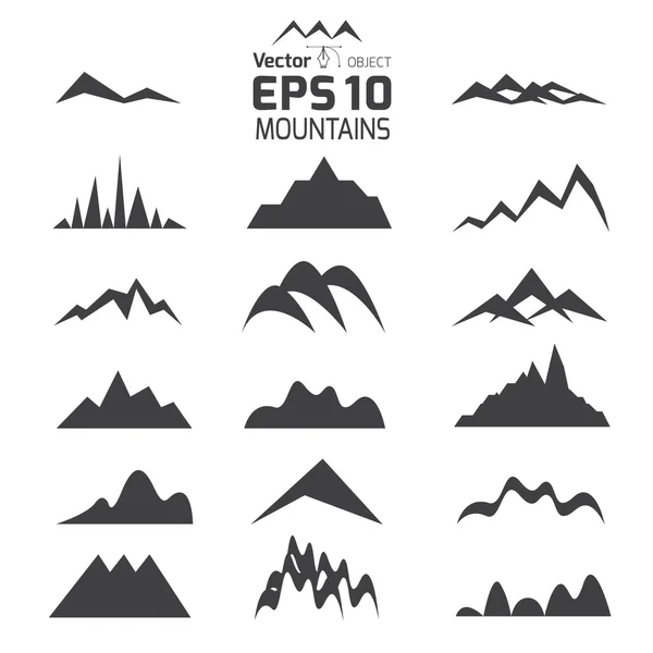 Küme basit dağlar ve tepeler