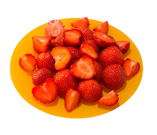 Fragole rosse fresche — Foto Stock