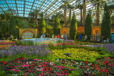 21 Temmuz, 2014 Singapur. Sera B tarafından park bahçelerde