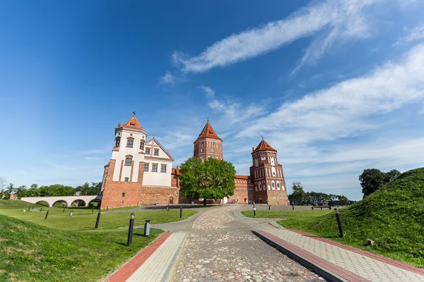 Zamku Mir — Zdjęcie stockowe