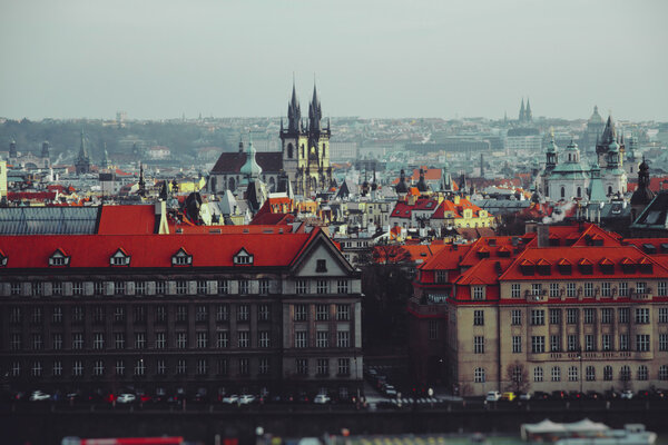 Praha roofs