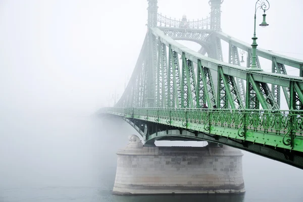 Brug in Boedapest Rechtenvrije Stockfoto's