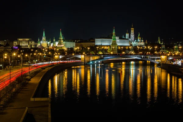 Night Moscow — Stock Photo, Image