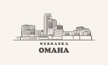 Omaha silueti, Nebraska çizimi