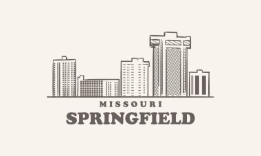 Springfield silueti, Missouri çizimi