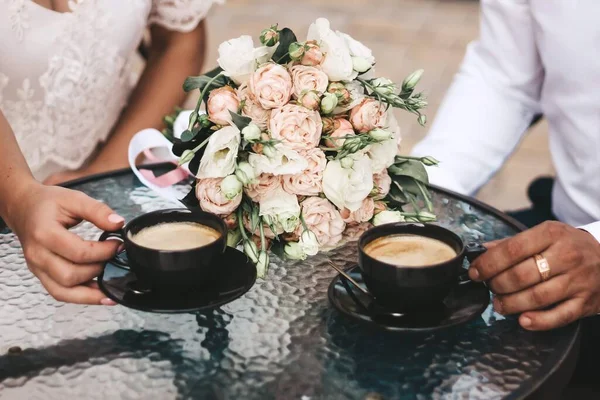 Trauringe Schmuck Hochzeit Schmuck Gewerkschaft Hochzeit — Stockfoto