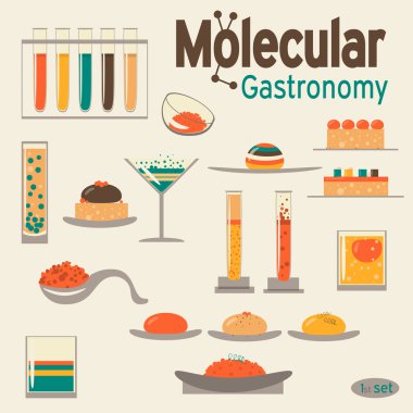 Moleküler Gastronomi seti.