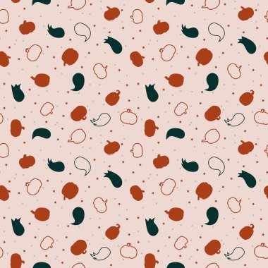 Halloween8 için seamless modeli.