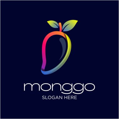 Mango Gradyan Renk Logosu Tasarımı
