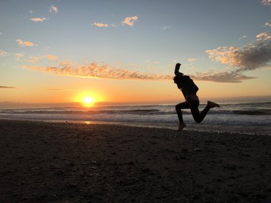 Siluet atlama başarı ile