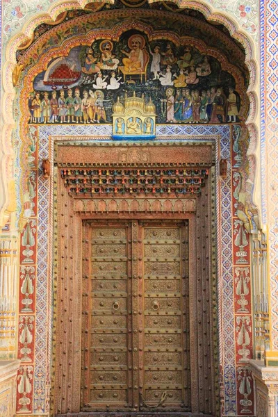 Nawalgarh Haveli位于Nawalgarh Shekhawati Jhunjhunu Rajasthan India — 图库照片