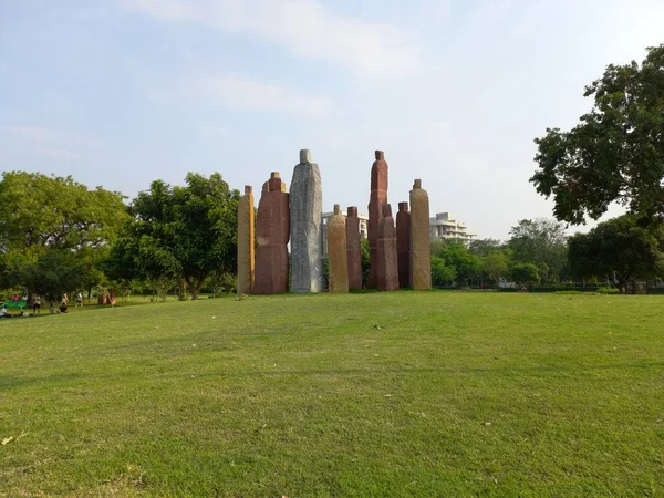 Parque Central Está Situado Jaipur Rajastão Índia — Fotografia de Stock