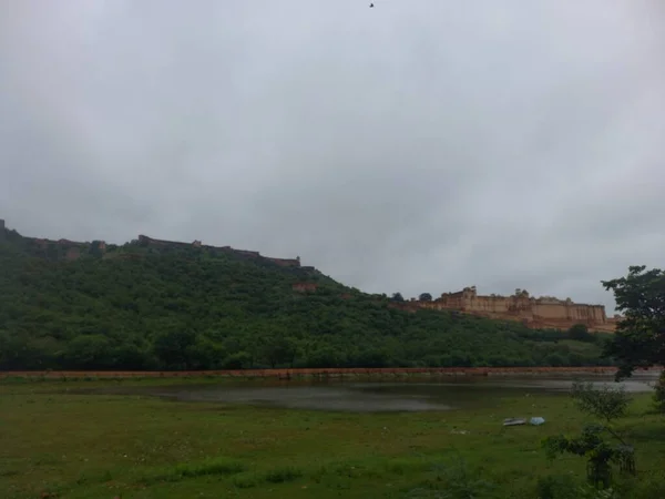 Amer Fort Gelegen Jaipur Rajasthan India — Stockfoto