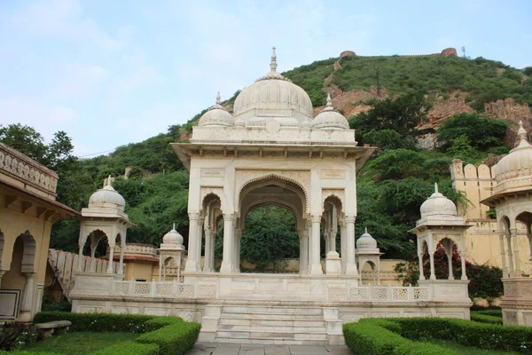 Gathore Chhatriyan Gelegen Jaipur Rajasthan India — Stockfoto