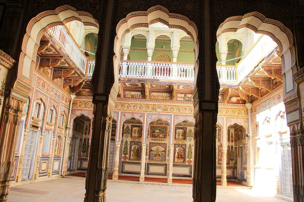 Nawalgarh Muzeum Nachází Nawalgarh Shekhawati Jhunjhunu Rajasthan Indie — Stock fotografie