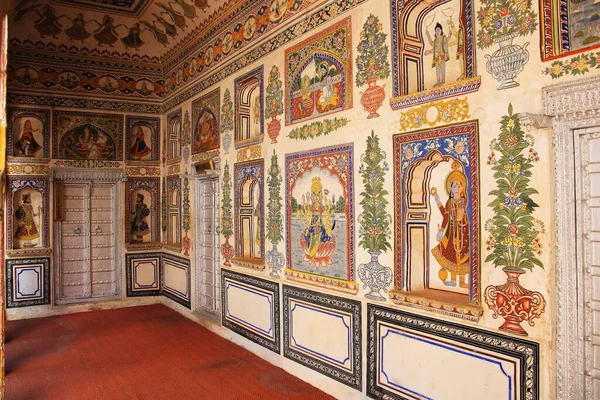 Nawalgarh Muzeum Nachází Nawalgarh Shekhawati Jhunjhunu Rajasthan Indie — Stock fotografie