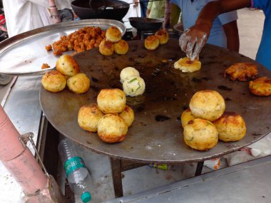 rajasthani ünlü kachori, jaipiur, rajasthan, Hindistan