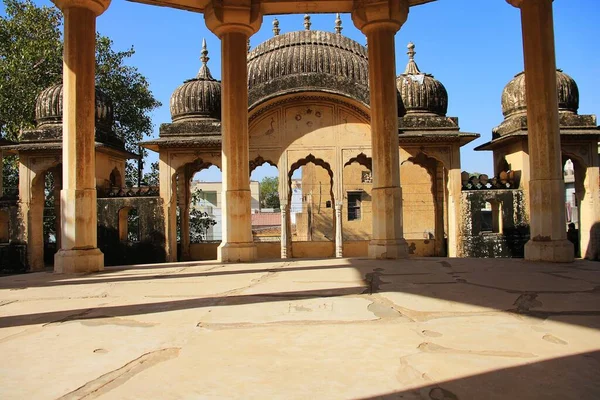 Rampart Chhatriyan Está Situado Muralla Shekhawati Sikar Rajastán India —  Fotos de Stock