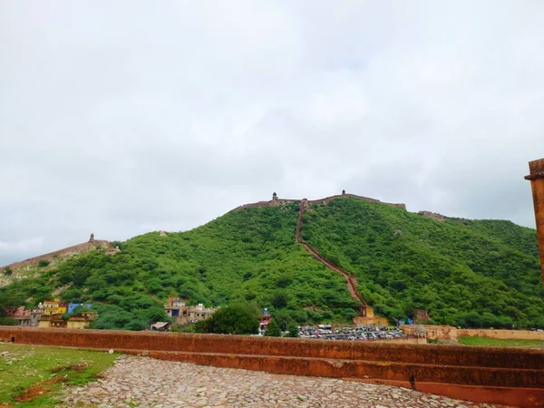 Amer Fort Situated Jaipur Rajasthan India — Stock Photo, Image