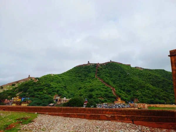 Amer Fort Gelegen Jaipur Rajasthan India — Stockfoto