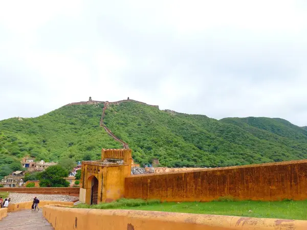 Amer Fort Gelegen Jaipur Rajasthan India — Stockfoto