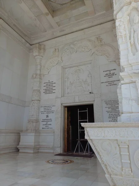 Birla Temple Está Situado Jaipur Rajasthan Índia — Fotografia de Stock