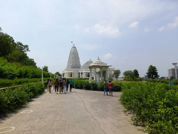 Birla Tempel Liegt Jaipur Rajasthan Indien — Stockfoto