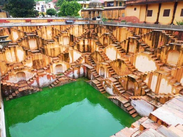 Panna Meena Kund Gelegen Jaipur Rajasthan India — Stockfoto