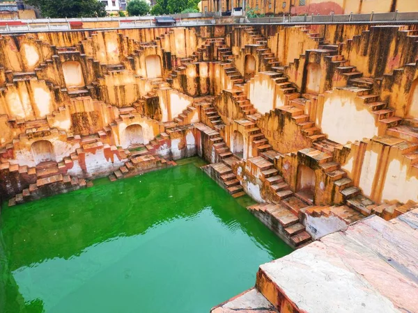 Panna Meena Kund Gelegen Jaipur Rajasthan India — Stockfoto