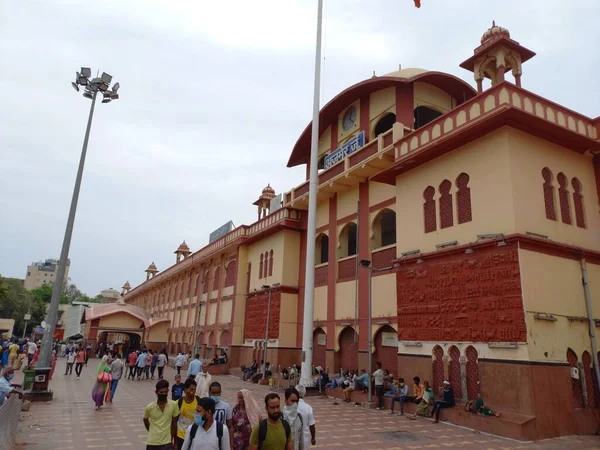 Σιδηροδρομικό Σταθμό Ajmer Διασταύρωση Ajmer Rajasthan Ινδία — Φωτογραφία Αρχείου