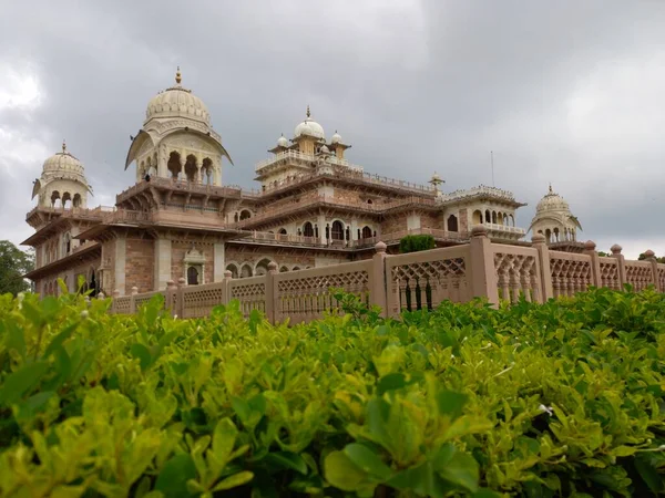 Alber Hall Múzeum Található Jaipur Rajasthan India — Stock Fotó