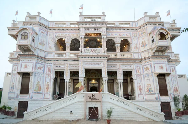 Património Mandawa Haveli Está Situado Mandawa Jhunjhunu Shekhawati Rajasthan Índia — Fotografia de Stock