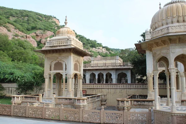 Gatore Chhatriyan Znajduje Się Jaipur Rajasthan Indie — Zdjęcie stockowe