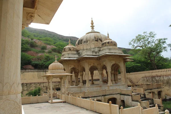 Gatore Chhatriyan Ligger Jaipur Rajasthan Indien — Stockfoto