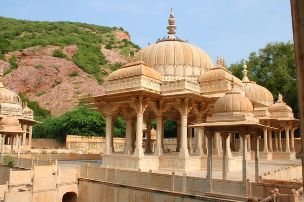 Gatore Chhatriyan Található Jaipur Rajasthan India — Stock Fotó
