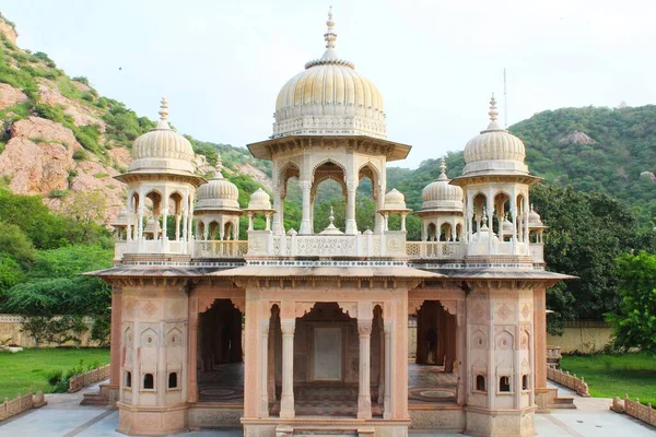 Gatore Chhatriyan Található Jaipur Rajasthan India — Stock Fotó