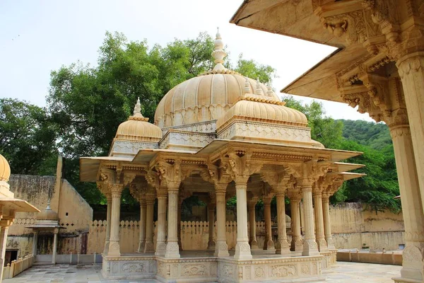 Gatore Chhatriyan Está Situado Jaipur Rajasthan Índia — Fotografia de Stock