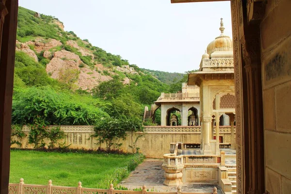 Gatore Chhatriyan Található Jaipur Rajasthan India — Stock Fotó
