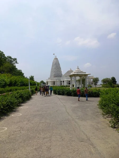 Birla Temple Nachází Jaipur Rajasthan Indie — Stock fotografie