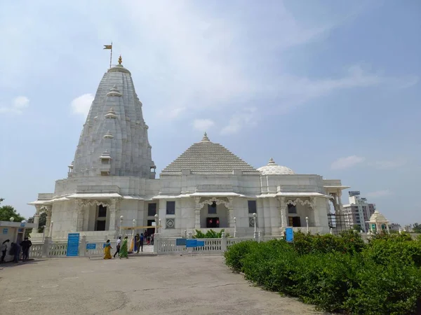 Birla Temple Nachází Jaipur Rajasthan Indie — Stock fotografie