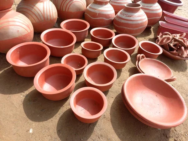 Kil çömlek, ghada, matka, sürahi, jaipur, rajasthan 