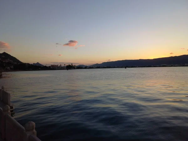 Ana Sagar Lake Located Ajmer Rajasthan India — Stock Photo, Image