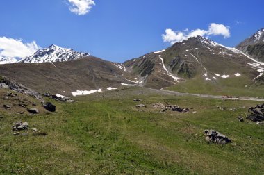 Kekiği Tian Shan manzara